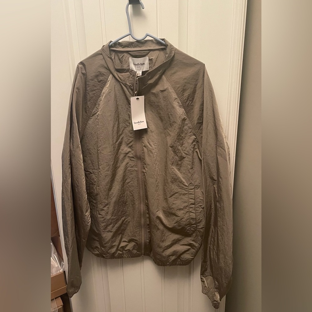 Goodfellow & Co Men's Lightweight Brushed taupe  Jacket
